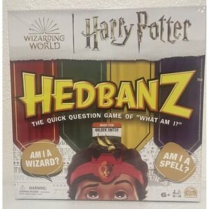 Hedbanz Harry Potter Wizarding World 2022 Edition & New Cards, Family Board Game